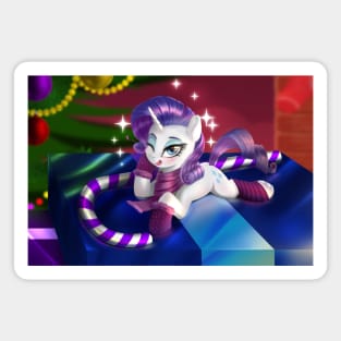 Tiny Rarity at Christmas Magnet